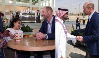 Prince William explores Saudi Arabia's energy future on day two of his visit 