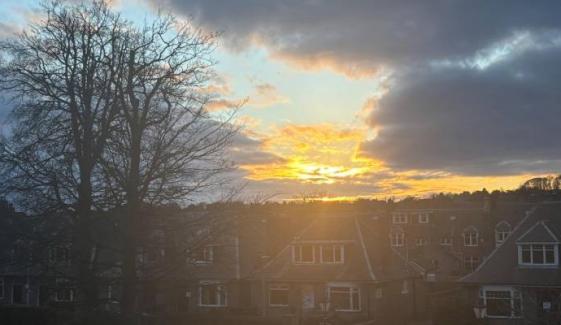 Aberdeen basks in sun for first time in 21 days