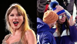 Taylor Swift playfully congratulates Olympian Breezy Johnson on her engagement