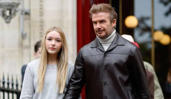 David Beckham gets heartfelt Valentine's Day tribute from daughter Harper