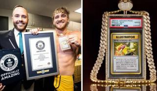 Logan Paul's Pokémon card breaks Guinness World Record at auction 