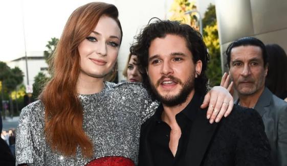 Kit Harington, Sophie Turner gag after kiss, fans question casting decision