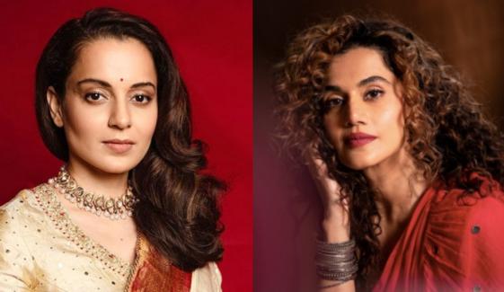 Taapsee Pannu sends positive message to Kangana Ranaut amid longstanding feud