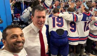 Kash Patel breaks silence after viral celebration video with ice hockey team