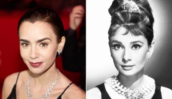 Lily Collins shares emotional note after landing Audrey Hepburn role