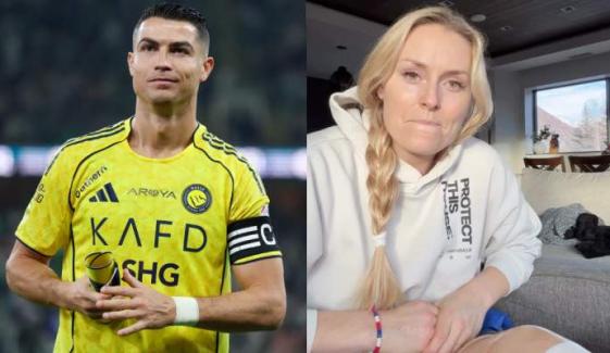 Ronaldo praises Lindsey Vonn's strength after horrific Olympic injury