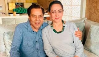 Hema Malini reacts emotionally to late husband Dharmendra's BAFTA recognition