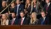 Barron Trump bonds with Ivanka, Eric, Don Jr. at SOTU in rare public appearance