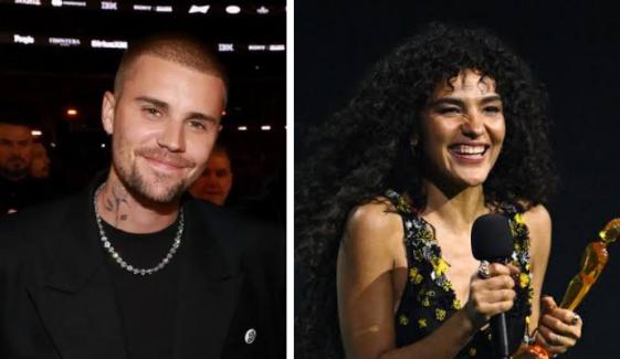 Justin Bieber gives heartfelt nod to Olivia Dean after her four BRIT wins