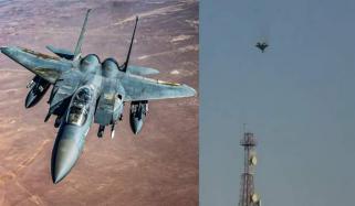 US F-15 fighter jet crashes in Kuwait, Iran releases photo of ejecting pilot 