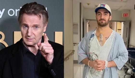 Liam Neeson's son shares health update after major heart surgery