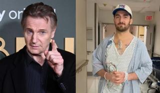 Liam Neeson's son shares health update after major heart surgery