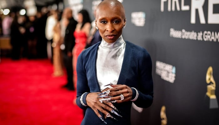 Cynthia Erivo Calms Aggressive Man Outside London Dracula Stage Show