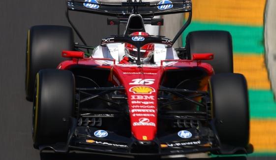 Australian Grand Prix: Ferrari shines as Charles Leclerc goes fastest in first practice