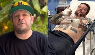 Corey Harrison issues urgent plea after surviving horrific motorcycle crash 