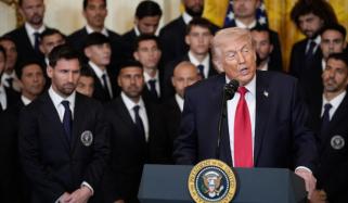 Lionel Messi, Inter Miami welcomed by Trump at White House, name-drops Ronaldo