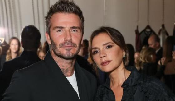 Victoria Beckham gets loving tribute from David after 'incredible' show in Paris