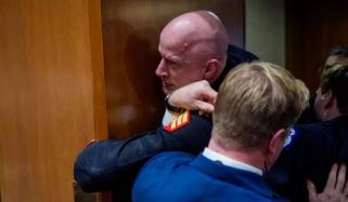 Brian McGinnis vows to fight for ‘peace, people’s lives’ after hospital release