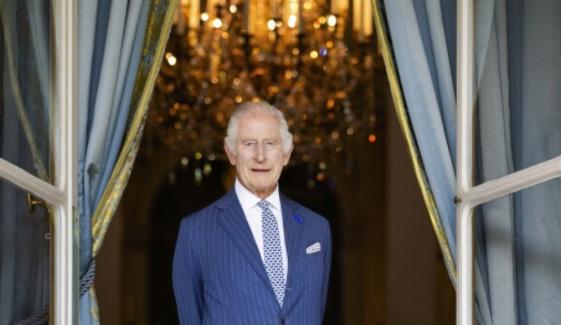 Buckingham Palace lights up for special event ahead of historic State Visit