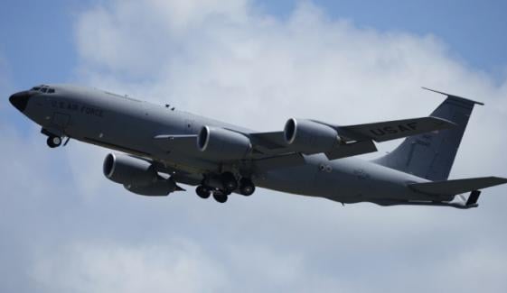 KC 135: US Air Force refuelling aircraft crashes down in western Iraq
