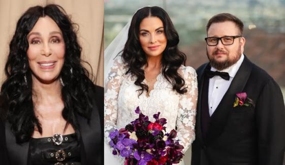 Cher's son Chaz Bono marries first love Shara Blue Mathes in Hollywood ceremony