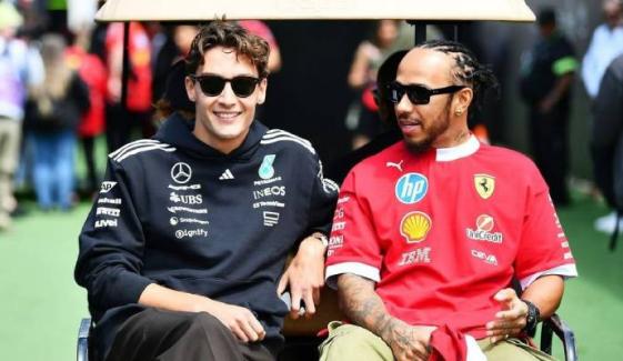 George Russell wins thrilling F1 Chinese Sprint, stunned by Hamilton's charge