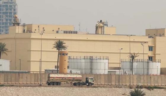 Rocket strike hits US Embassy in Baghdad, destroys satellite defense system