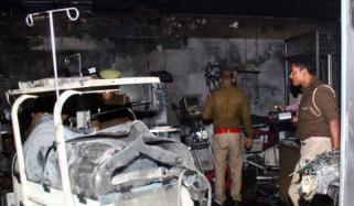 India hospital fire: Intensive care unit blaze at Cuttack hospital kills 10