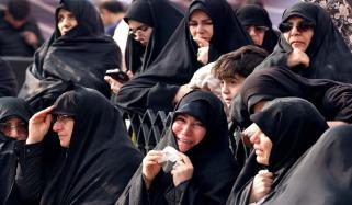 Ali Larijani, Gholamreza Soleimani funeral: Thousands of mourners attend procession