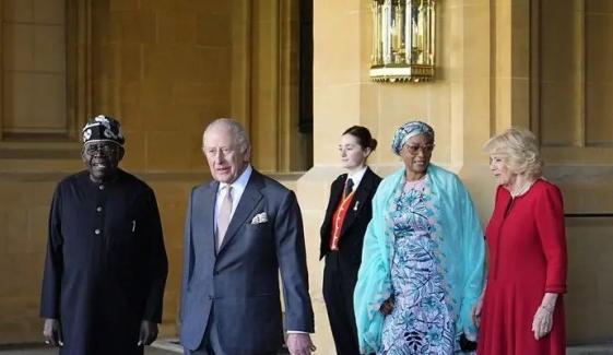 Royal Family bids gracious farewell to Nigeria's President, First Lady