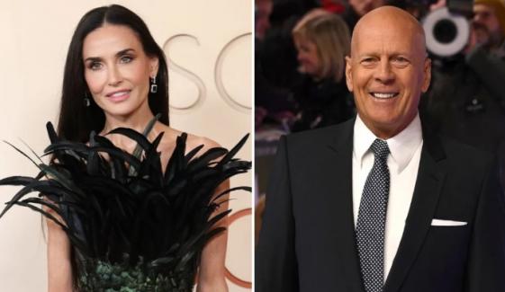 Demi Moore shares rare family moment for Bruce Willis’ big day
