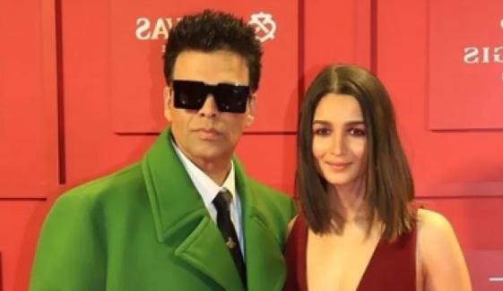 Karan Johar reacts to Alia Bhatt giving break to outsiders with 'Don't Be Shy'