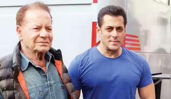 Salim Khan makes first post-discharge appearance on Eid with Salman Khan: 'Dad is back'