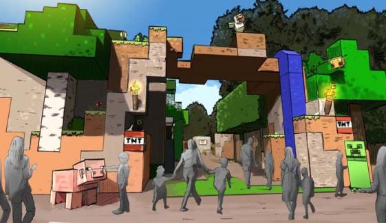 'Minecraft World' theme park to open in UK by 2027