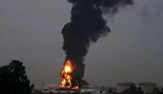 Fire ignites at Kuwait airport as drone attack targets fuel tanks