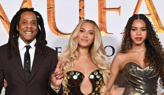 Jay-Z pushes back on nepo baby talk, celebrates Blue Ivy’s stage dedication