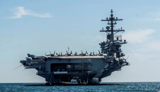 Iran hits US Abraham Lincoln aircraft carrier amid rising tensions
