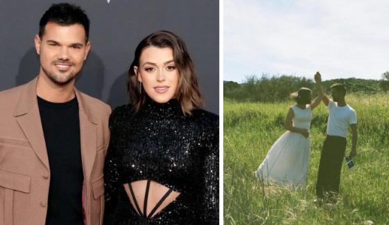 Taylor Lautner expands family as he expects first baby with wife Tay