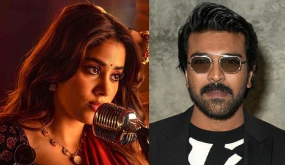 Janhvi Kapoor drops first glimpse of 'Peddi Pehelwan' on Ram Charan's birthday 
