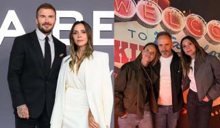 Victoria and David Beckham join Geri Halliwell at Cruz’s London gig