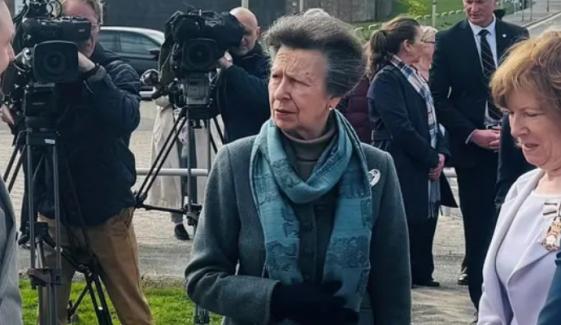 Princess Anne makes first public outing since son Peter’s big blunder