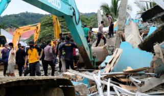 One killed after magnitude 7.4 earthquake hits off Indonesia