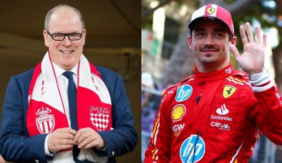 Prince Albert honours Charles Leclerc in prestigious royal event