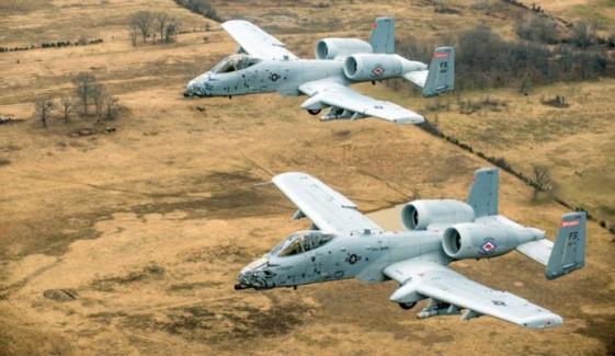 US–Iran: Second US aircraft hit by Iranian forces, A-10 warthog downed near Strait of Hormuz