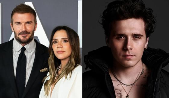 Victoria Beckham snubs Brooklyn as family reunites to mark David's big moment