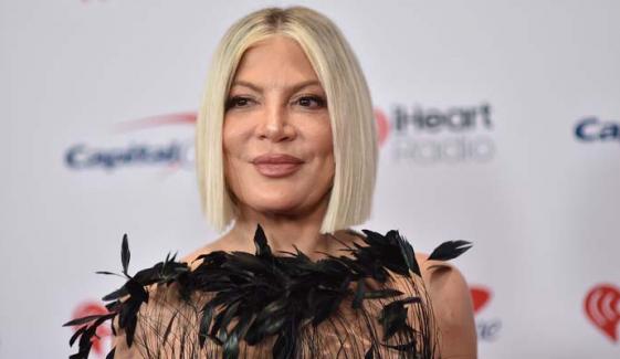 Tori Spelling and children rushed to hospital following car crash