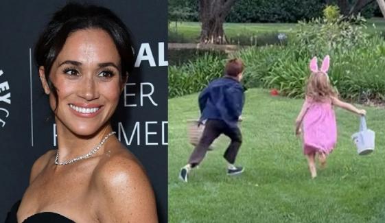 Meghan Markle drops sweet clips of Archie, Lilibet’s Easter egg hunt