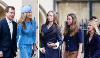 Peter Phillips' daughters meet with future stepsister ahead of royal wedding