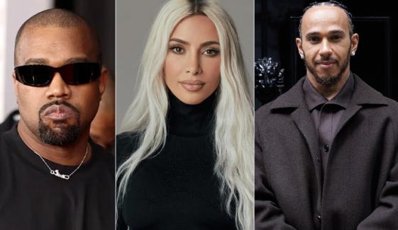 Kanye West reacts to Lewis Hamilton, Kim Kardashian's romance: 'a good thing'