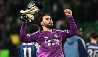 David Raya hailed as ‘best goalkeeper’ in the world